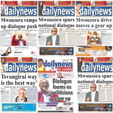 Hopewell Chināono (@daddyhope) on Twitter photo What we are seeing at the <a href="/DailyNewsZim/">DailyNewsZim</a> is what is called Crude Propaganda!
The paper is part of State propaganda machinery but it doesnāt know how to do it effectively!
For propaganda to be effective, journalism scholars like <a href="/PedzisaiRuhanya/">Pedzisai Ruhanya</a> will tell you that it must be subtle What we are seeing at the <a href="/DailyNewsZim/">DailyNewsZim</a> is what is called Crude Propaganda!
The paper is part of State propaganda machinery but it doesnāt know how to do it effectively!
For propaganda to be effective, journalism scholars like <a href="/PedzisaiRuhanya/">Pedzisai Ruhanya</a> will tell you that it must be subtle