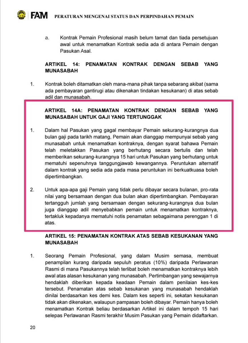 Optaj On Twitter Apa Yang Pemain Boleh Buat Jika Tidak Dibayar Gaji Gaji Lambat Amp Hutang Bagai Sudah Sinonim Dgn Bolasepak Malaysia Macam Dah Dibuat Tapi Masih Tiada Jawapan Untuk Elakkan Berulang