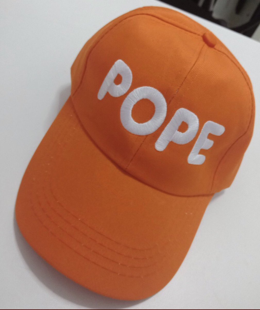 wayruree3's tweet photo. ได้หมวกก็งานนี้ #popezaap #ch3infinityrunxPOPE https://t.co/qeCqXFKoiG