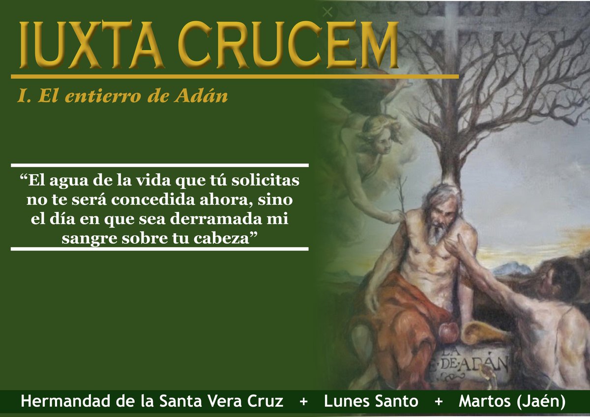 veracruzmartos's tweet image. | IUXTA CRUCEM |

&quot;El entierro de Adán&quot;

#IuxtaCrucem #VeraCruzMartos #CofradíasMartos #Cuaresma2021 #Martos