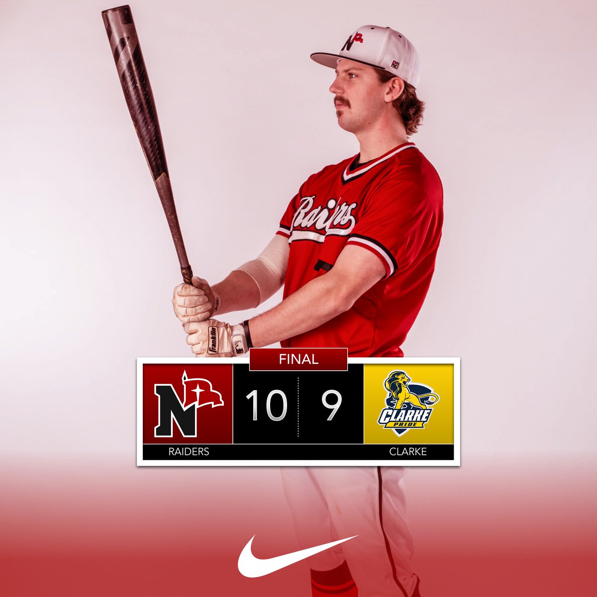 🚨Walk Off Alert🚨 <a href="/Coltronh1998/">Colton Harold</a> absolutely destroys a baseball to left center for a walk off home run! Home runs prove to be the winning factor as the Raiders win 10-9 and move to 2-0 for a record. #RaidersStandOut #RaidersRow #Sweep