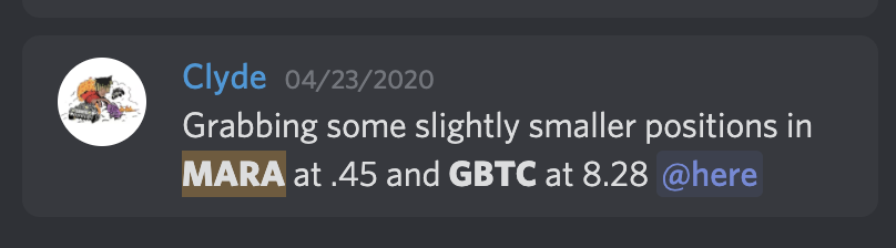TradersBeacon's tweet photo. $MARA .45 - 37.11 and $GBTC 8.28 - 53.5 so far. Don't sleep on crypto! #stocks #stockmarket #cryptocurrency #bitcoin https://t.co/La86GnqXwM