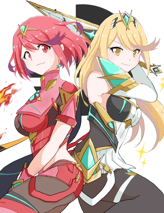 ホムラちゃん&amp;ヒカリちゃんスマブラ参戦(+ステージで全員登場)おめでとう〜!!!?? 