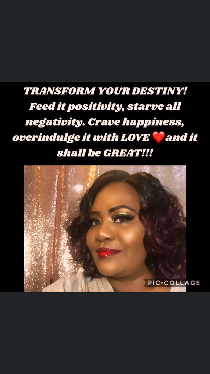 LadyHolleewood's tweet photo. It’s TRANSFORMATION TUESDAY for ME! Transform your DESTINY and ensure it will be GREAT! To GOD be the GLORY!!! https://t.co/PBCSc5eY15