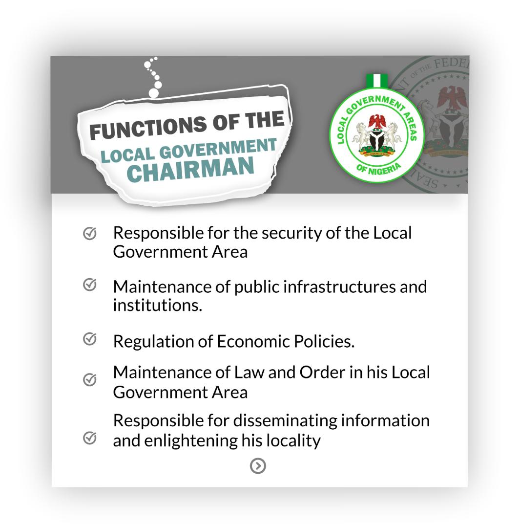 Hayden Jones On Twitter: "We Have 774 Local Government Areas In Nigeria.  This Means We Have 774 Local Government Chairmen But Their Role As " Government Closer To The People" Is Not Felt.
