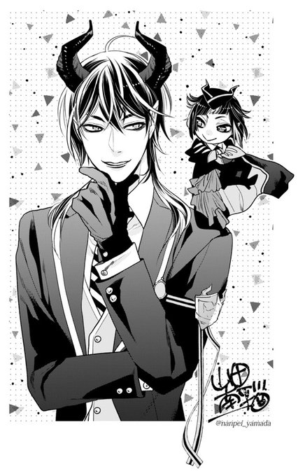 友達に「マレウスとジャミル描いて!」と頼まれたので描きました。とても楽しかったです。ぶ厚い資料集貸してくれた娘ありがとう。(実はいまだに未プレイなのでちょっとおかしいところとかがあったらすみません未プレイなのに娘と友人のせいでスカラビア沼に落ちそうで怖いです)
【by山田】 