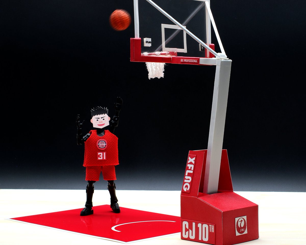新品 MoreArt 1/64 basketball court バスケットボールコート