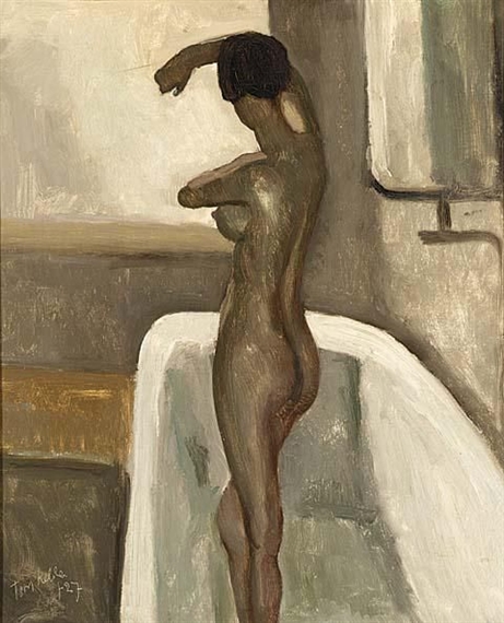 “Siate terribilmente donna!”
#IreneNemirovsky

🎨Female nude standing in the bathtub, 1927 - #ToonKelder

#MorningInArt #ArtLovers #DonneInArte
@MaryBroderson @Asamsakti @dianadep1 @redne2013 @maype7 @BrindusaB1 @smarucci461 @ghegola @smc_su @Biagio960 @alecoscino @fra852 @Tasto7