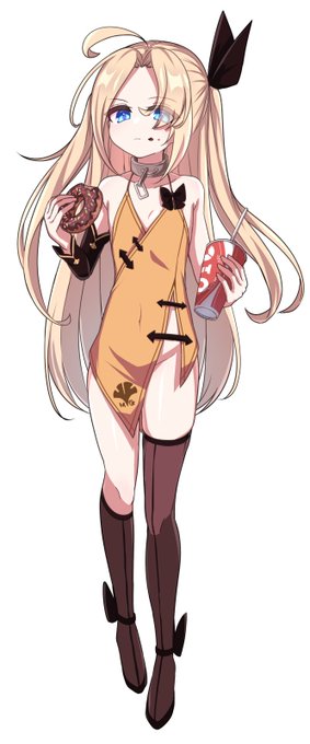 オリキャラの履いてない子ちゃん(仮名)、とてもかわいく描けたので見て!!!!! 