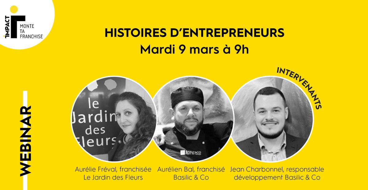 impactlocal2's tweet image. Ne manquez pas notre #webinar qui mettra deux #entrepreneurs et une enseigne partenaire à l’honneur ! 
 
Mardi 9 mars à 9h 📅
 
Chaque aventure entrepreneuriale est unique ! 
📢 Pour s'inscrire et en savoir plus sur notre solution, c'est par ici : share.hsforms.com/1U2VbbKa_QQ6-G…