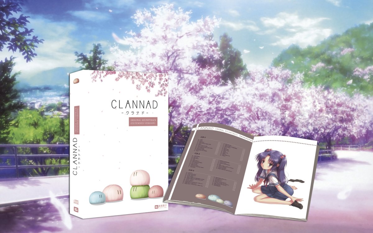 Heute ist das 4. Giveaway am Start!
Den ORIGINAL SOUNDTRACK von CLANNAD!
Beachtet die Schritte um dabei zu sein:

1. Like und retweet diesen Tweet
2. Folgt uns
3. Markiert 2 Freunde mit denen ihr gerne den Soundtrack geniessen würdet.

Das Giveaway geht bis zum 01.03.2021!