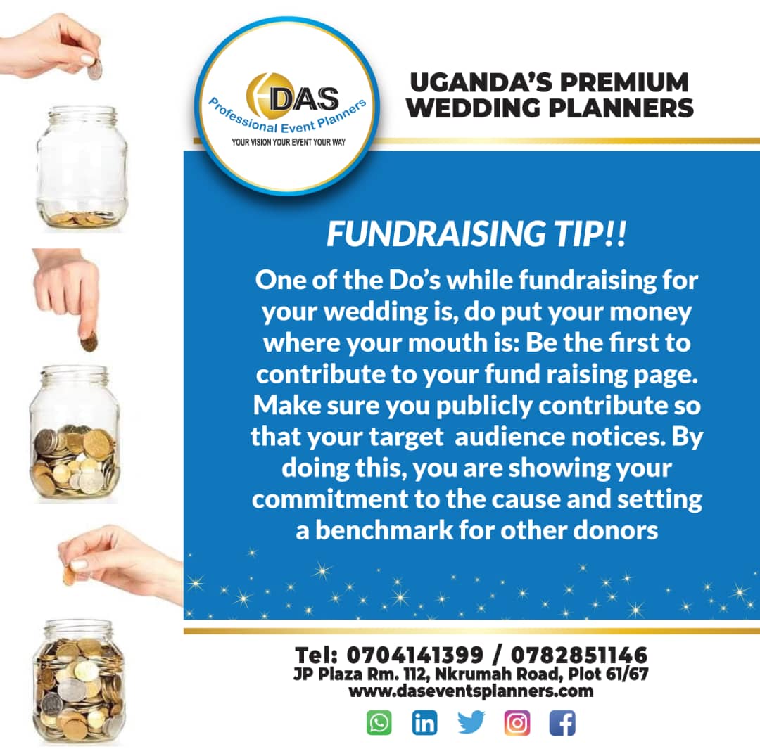 Fundraising tip!!

#weddingplanningandmanagement 
#DASplans