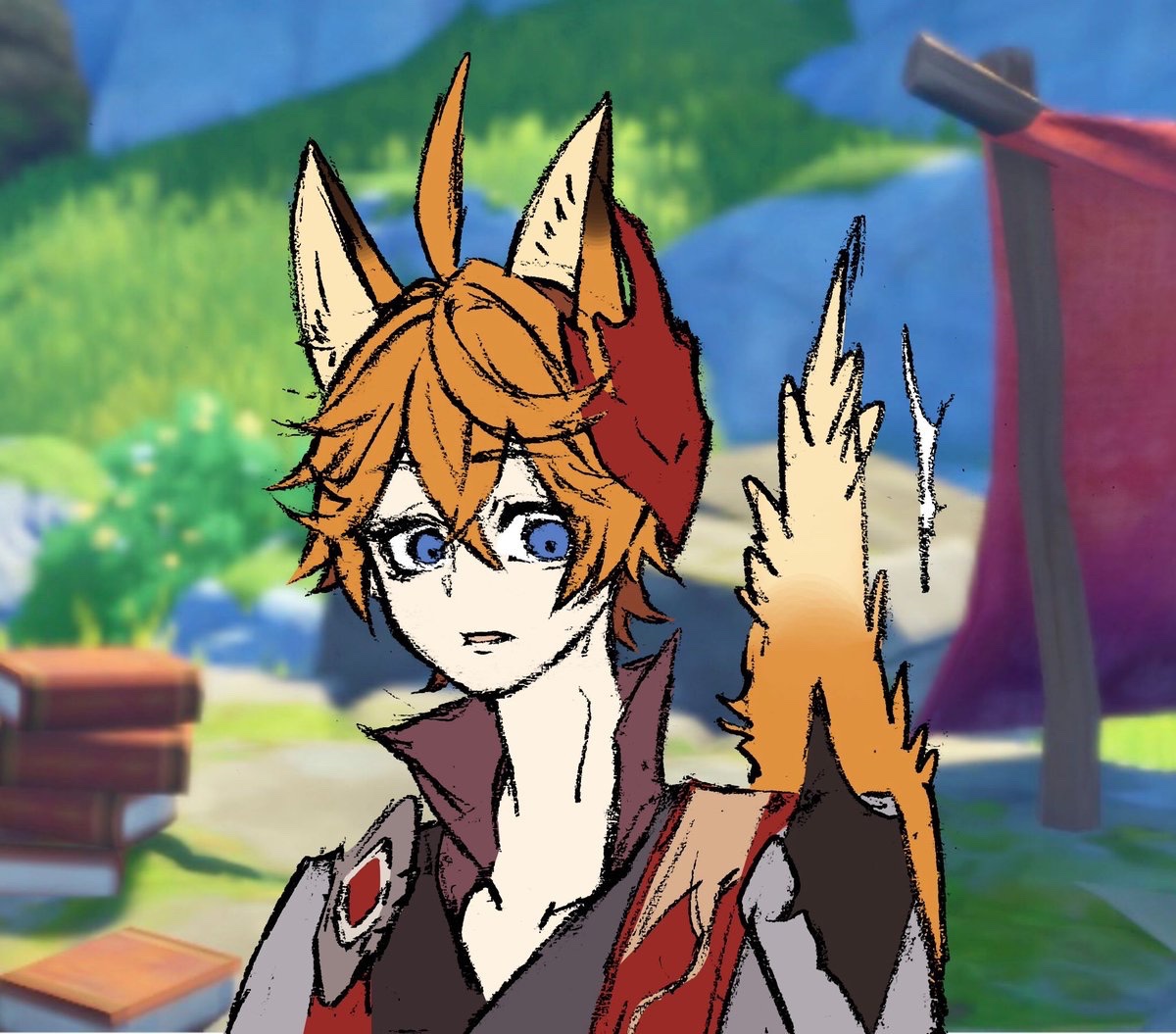 yueyancosplay's tweet photo. Sleepless young adeptus and the comfy nine tailed fox
#GenshinImpact #Tartaglia #xiao #xiaotart #xiaochilde #allchilde https://t.co/id5V35Aebe