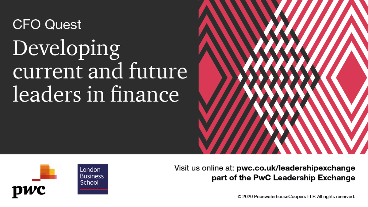 ben_higgin1's tweet photo. 26 Future CFOs to embark on @PwC_UKs #CFOQuest programme in partnership with @LBS. Learn more about how PwC supports their clients: https://t.co/VVQYMP5cy6. https://t.co/YCW03ZZsIP