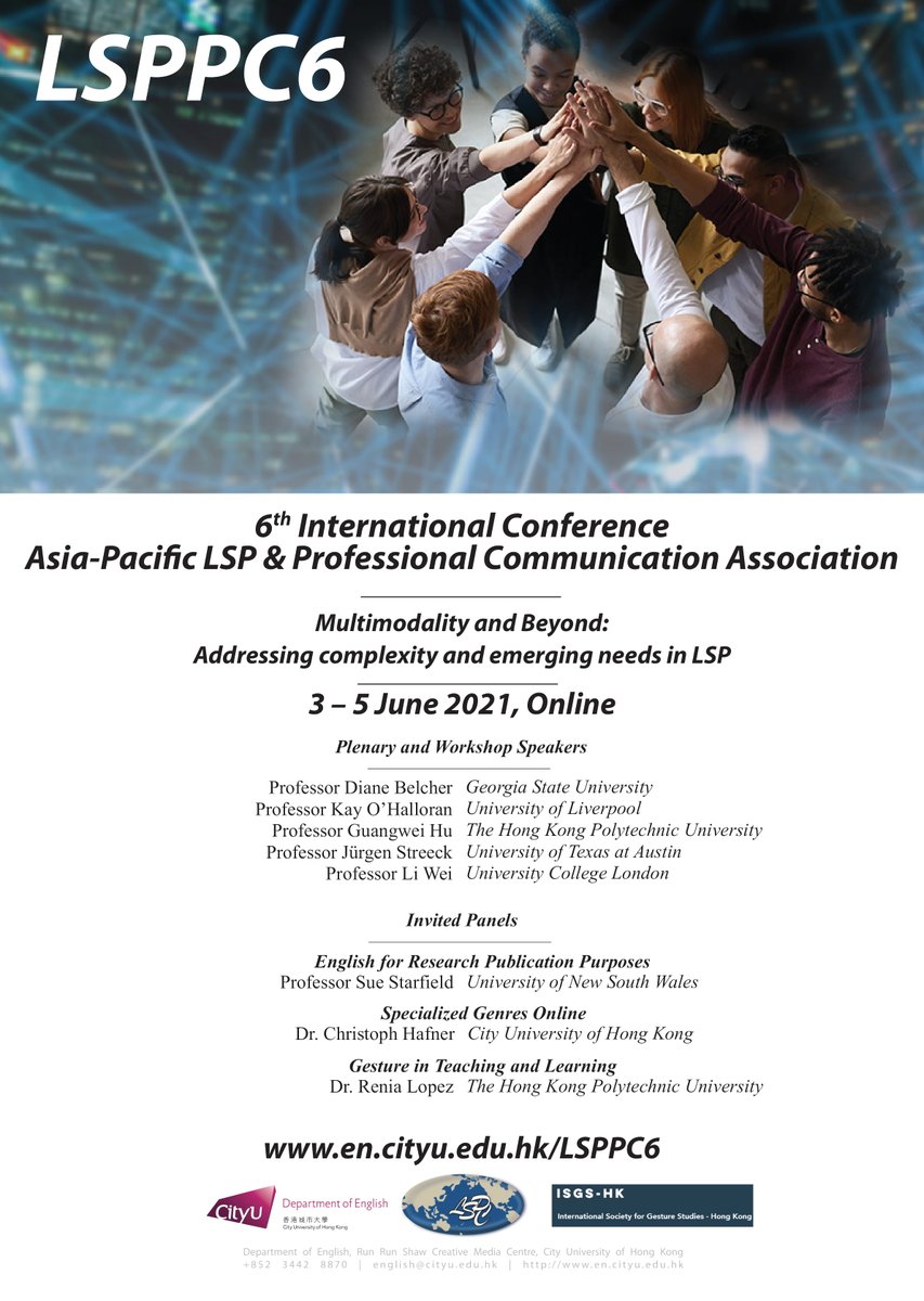 lsppcnews's tweet photo. [LSPPC6 Update] 
#LSPPC6 registration is now open: https://t.co/GAIpHZ9v8L 

For registration fees and special offers, visit: https://t.co/tDOxbDUidM 

We are looking forward to welcoming you to the LSPPC6 Conference!

#lsppc #lsppc6 #lspconference #multimodality https://t.co/yJ4zD7fYGq