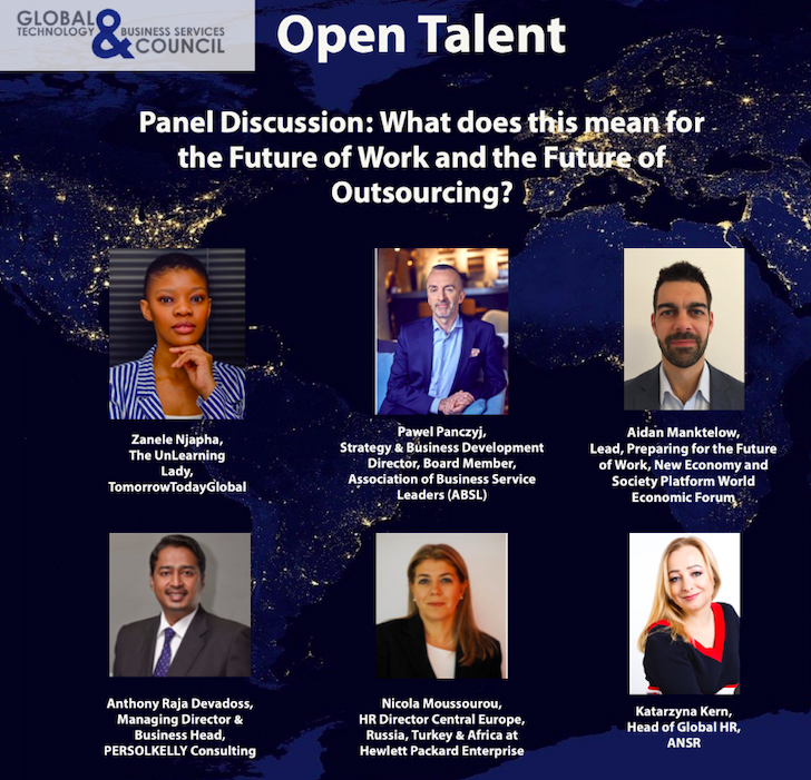 Join us tomorrow as panelists talk about what they are doing with open talent and how they think this will change the #outsourcing industry – for both #buyers and #serviceproviders and share advice on what both need to do to be #opentalent ready. 

gtbsc.org/Open-Talent