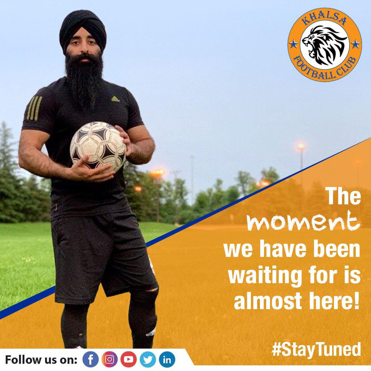 KhalsaFC's tweet photo. That's right! The Khalsa Football Club trials are about to begin soon! 

So, gear up and stay tuned for the big announcement.

#Soccer #Punjab #India #Punjabi #football #Sikh #Sports #Khalsa #FC #Club #Sikhi https://t.co/lEXNnPzL2B