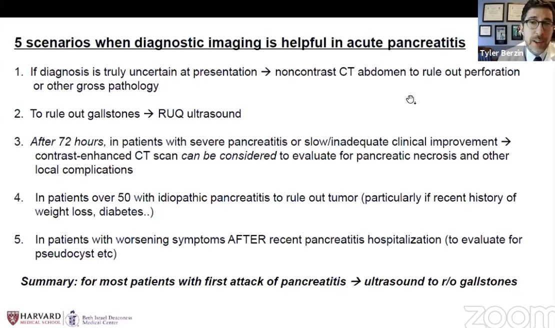 pinoygastro's tweet photo. ⭐️ Excellent #GIPearls by @tberzin on WHEN to request CT SCAN in Acute Pancreatitis! 👀
👇🏻
#GItwitter #Medtwitter #Pancreastwitter https://t.co/FDVM9jOZBy