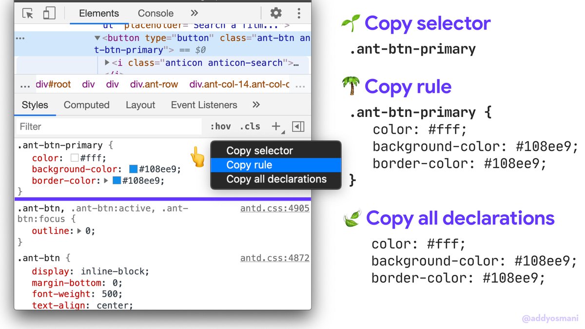 Add console. Devtools lines Rules develop.