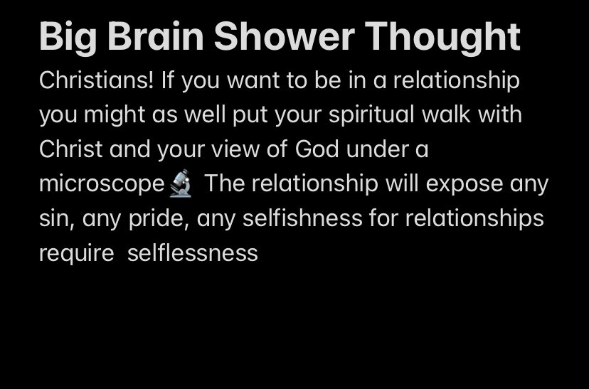 SBoterf's tweet photo. Give this a second of your thought!
#godlydating #datingtomarry https://t.co/jOERCI4pXj