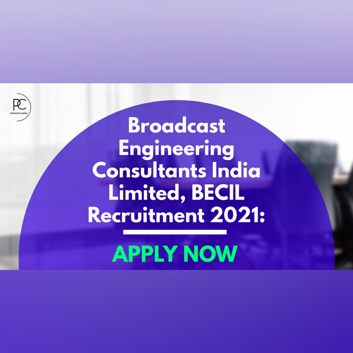 ParchamClasses's tweet photo. 1/2
BECIL Recruitment 2021 .
.
.
Apply online - https://t.co/ibA2HWgGh2
.
.
#parchamclasses #parchamrozgaar #apply #applyonline #job #JobVacancy #vacancies #becil https://t.co/tFIGu4ZLgU
