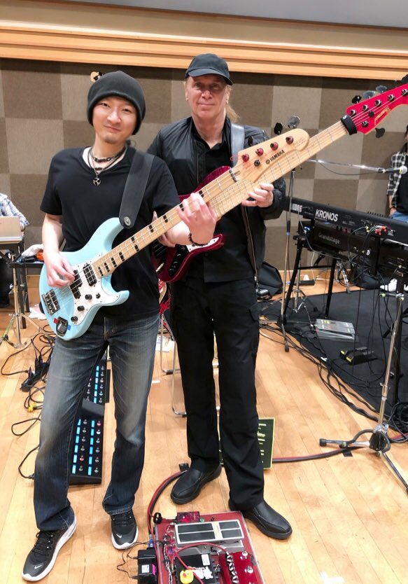 Boh 6string Bass Mr Bigがトレンド入りしていて嬉しい 僕はベースを始めた頃からbilly Sheehanが大好きなんです B O H
