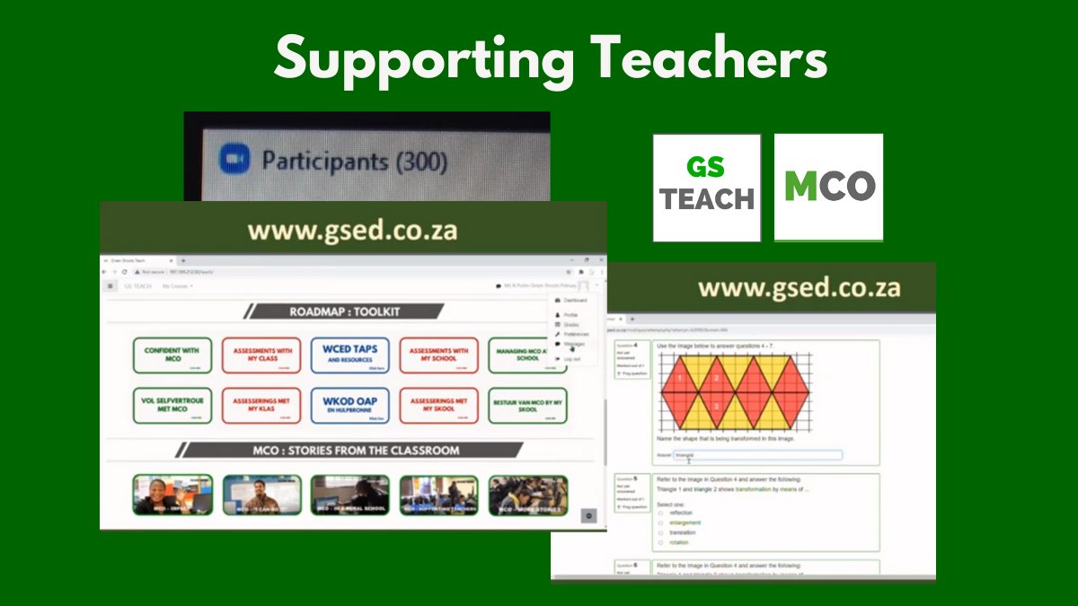 GreenShootsEdu's tweet image. Online training &amp;amp; self paced support materials are available for all teachers using #MathsCurriculumOnline 
gsed.co.za          #ExploringTogether