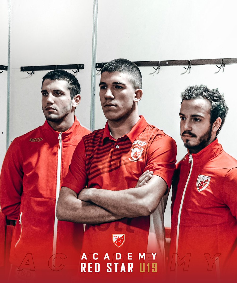 RedStarRL's tweet photo. ⚡️🚩 The new generation Batric Jevric, Milos Pavlovic &amp; Nikola Mladenovic are the latest products of our academy to join the first team! 

⭐Red Star Belgrade RLK, powered by our youth!
➡️ https://t.co/tO99x3QQIL

#RedStar #Aacademy #Under19 #RugbyLeague https://t.co/M6x2IjfXcz