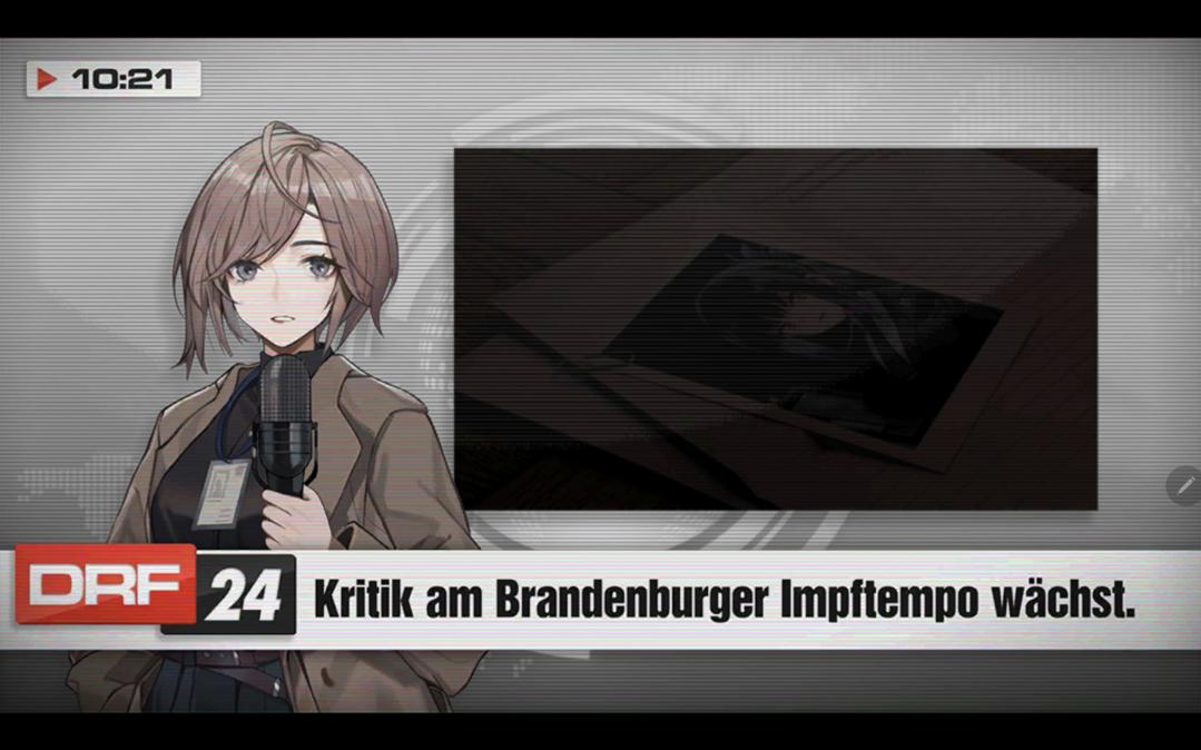 Yosibill 少女前線アカウント 情報によるとモリドー秘書が疾走する前にブレーメン難民区で姿を現しましたが 関係者は今回の公務と失踪事件には何ら関連性はないということです 以上が本日のニュースとなりますードイツテレビジョンがお送りしました