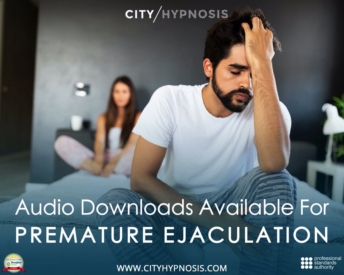 The good news is, hypnotherapy can rewire the way the mind thinks when it comes to sex and ejaculation.
We’re here to help!
Contact us today at cityhypnosis.com to arrange a consultation or download one of our dedicated audio downloads.
#hypnosis #hypnotist #hypnotism