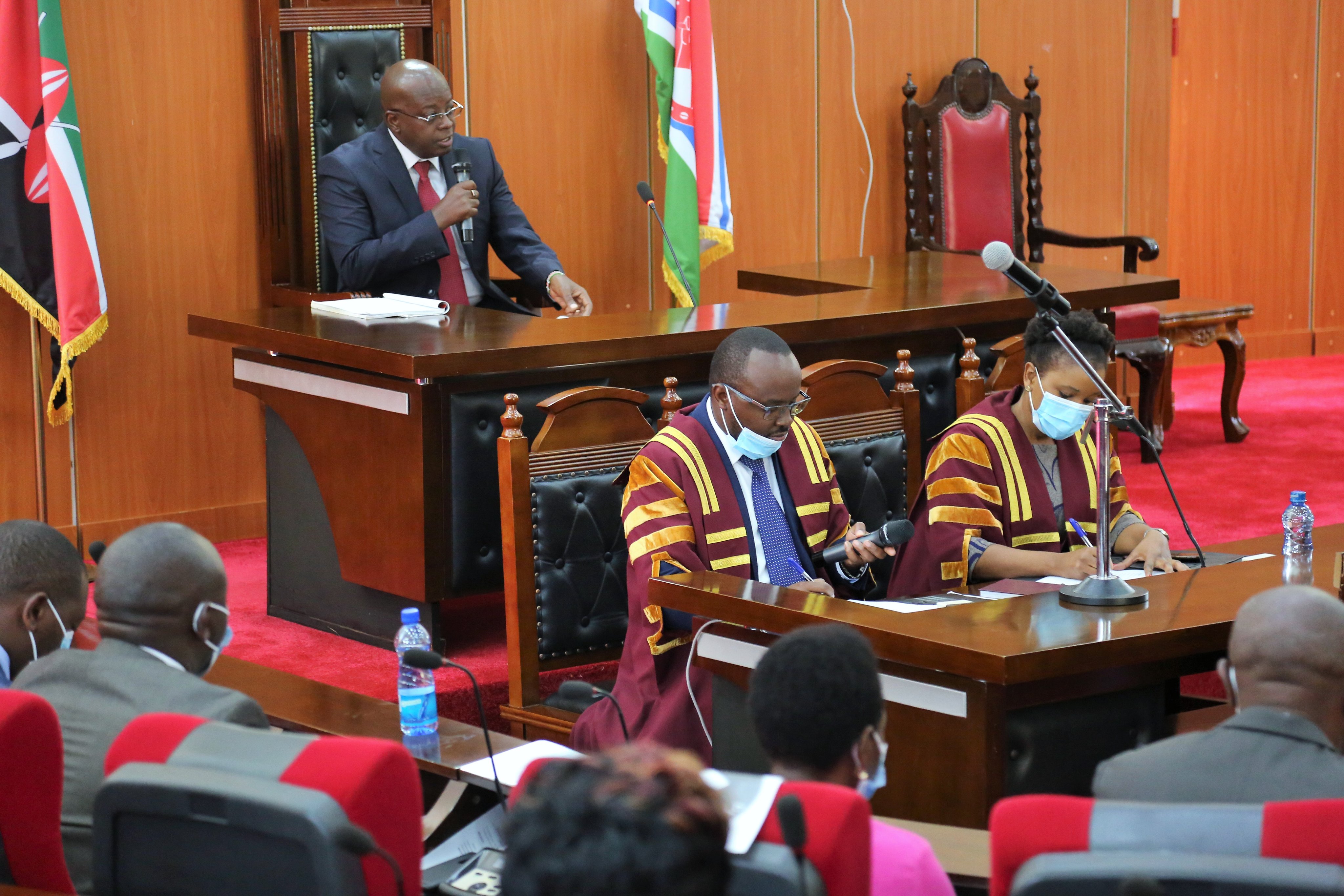 County Assembly of Kiambu on Twitter: "This morning,Committee on  Implementation and Law Affairs Vice Chairperson Hon. John Wokabi laid  report on the approval of the Constitution of Kenya (Amendment) Bill 2020  (BBI)