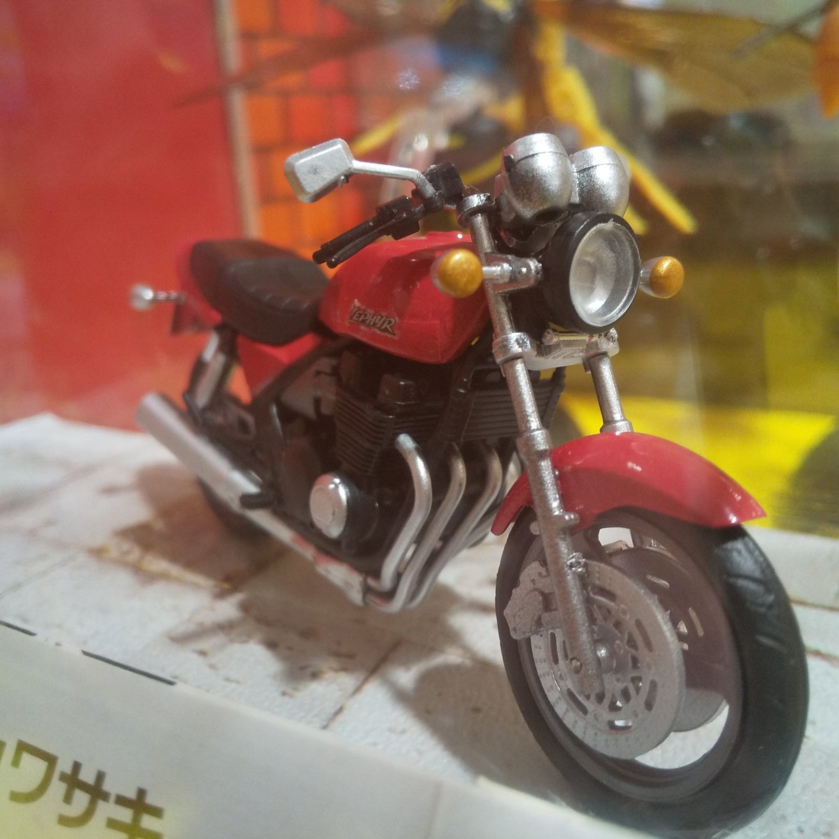 KAWASAKI ゼファーカイ ヴィンテージバイクシリーズVol.1 全長90mm