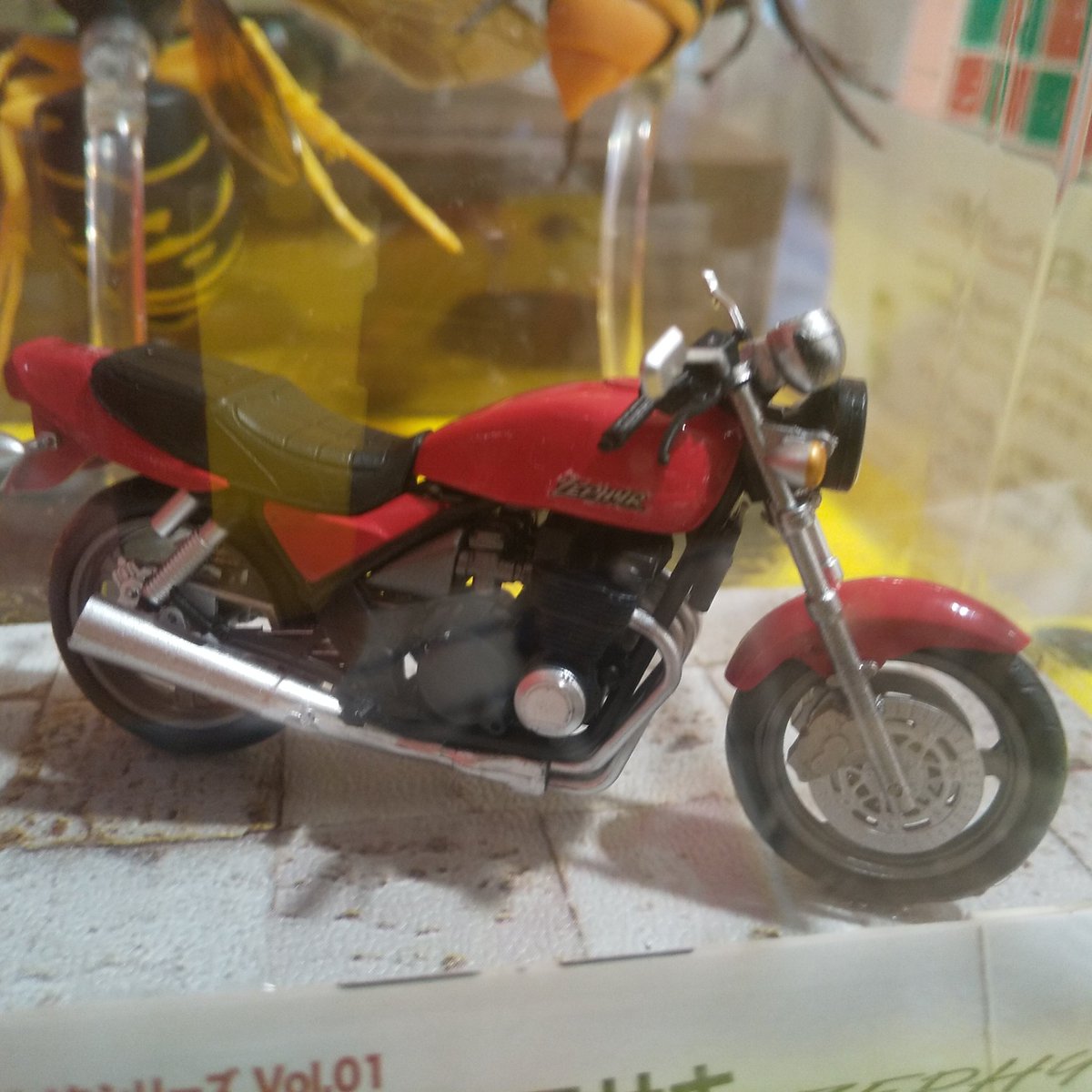 KAWASAKI ゼファーカイ ヴィンテージバイクシリーズVol.1 全長90mm