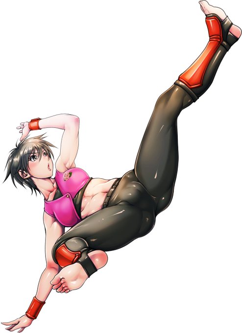 以前描いたラクガキのコスチュームを変更してくださいとのことで今回の形に胸の薔薇もちゃんと描いた 