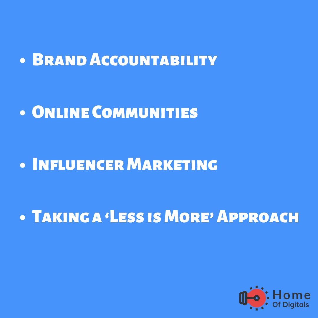 home_digitals's tweet photo. In this post, We will share 4 social media marketing trends to carry into 2021.
#socialmediamarketing #digitalmarketing #socialmedia #marketing #branding #business #marketingdigital #seo #onlinemarketing #content #socialmediamanagement  #socialmediastrategy #homeofdigitals https://t.co/ol1uLVZLls