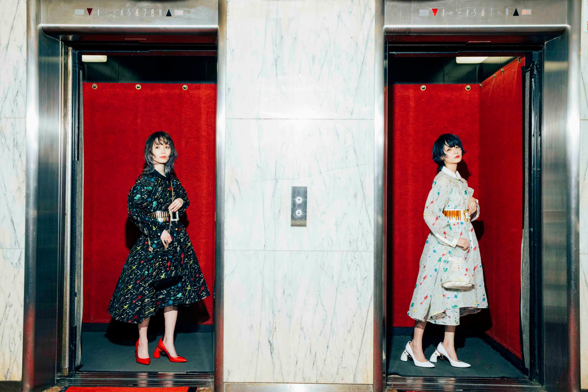 hazama 音と魔法が瞬く一夜のレースワンピース S