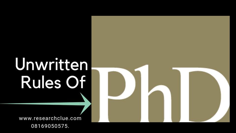 Researchclue_'s tweet photo. ARTICLE....
THE UNWRITTEN RULES OF PHD RESEARCH
....read more here...www.researchclue.com https://t.co/0yAZnJIJcB