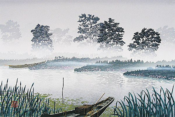 PaintingColleg's tweet photo. 宮本秋風<Shufu Miyamoto>（Japanese，1958—  ） https://t.co/KMrmBKYuru