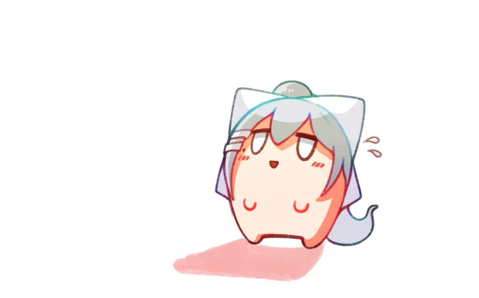 筆慣らしでかいたけど続きどうしよう…となったのでそっとTLに照れカエデちゃんを流す 