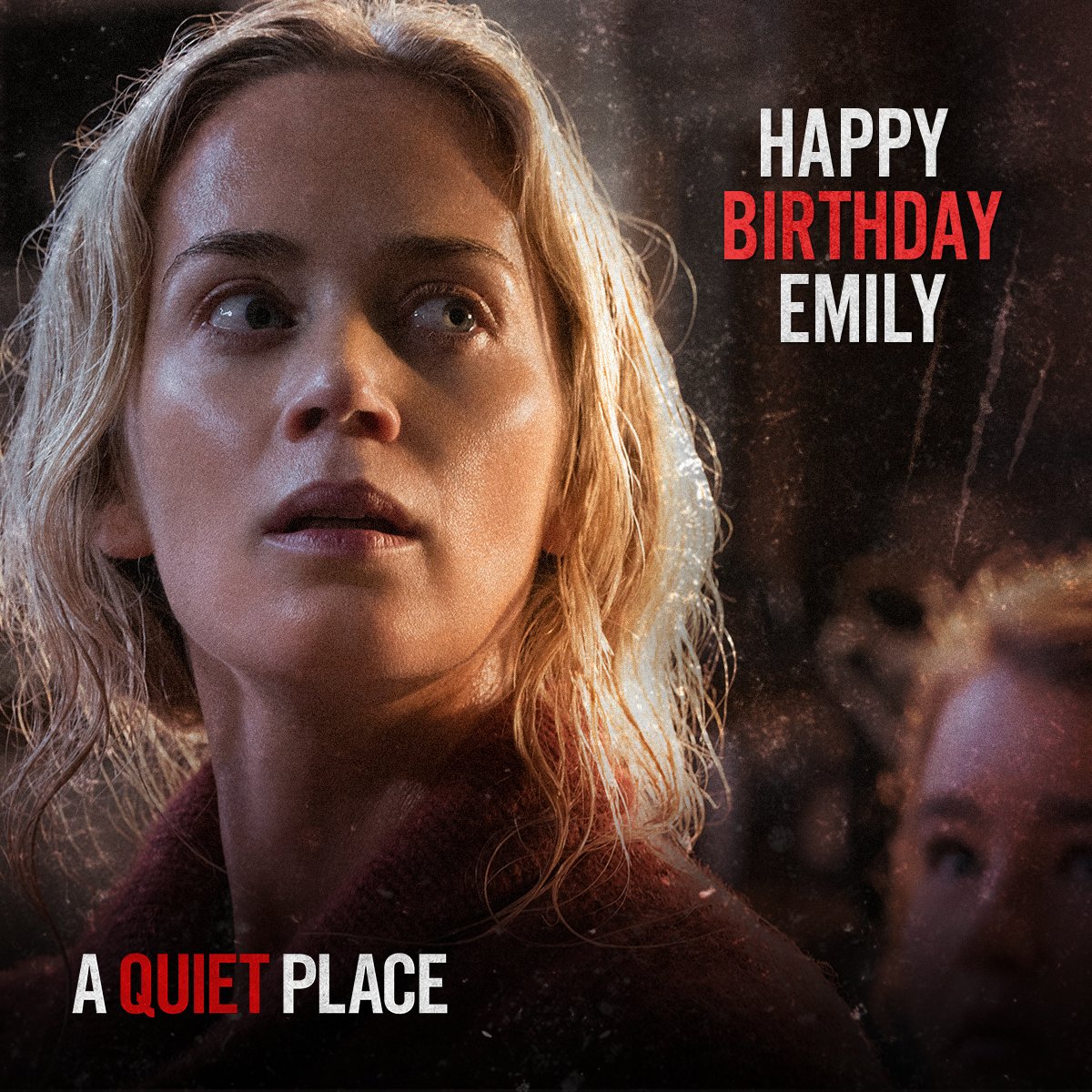 Happy Birthday Emily Blunt! Best to keep the celebrations quiet...  