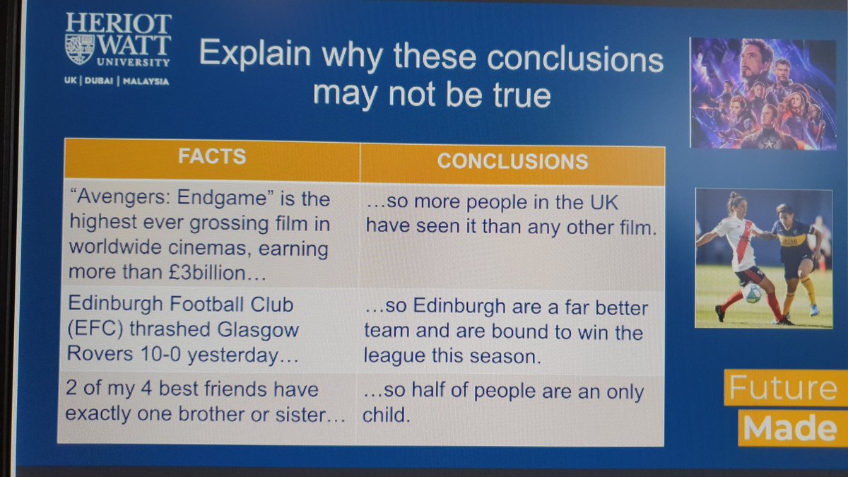 BalernoMaths's tweet image. Another super workshop this morning on Estimation for our S1 students with Heriot Watt University  #lockdownmaths #lovemaths @HeriotWattUni