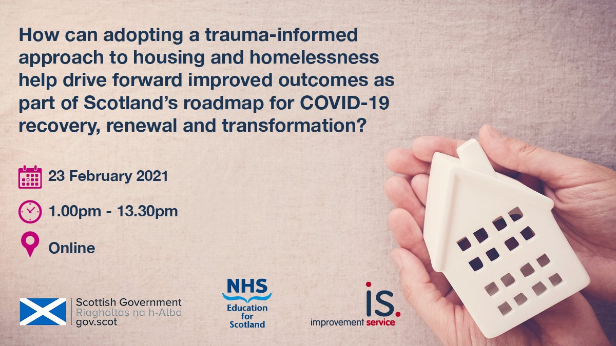 NES_Psychology's tweet image. Today’s #traumadeepdive event will explore the impact of trauma on people requiring support from housing and homelessness services, and how a trauma-informed approach can support professionals. Videos and key learning will be shared soon! #transformingpsychologicaltrauma