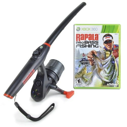 Victor Navarro Remesal 🐢 on X: The rod controller for RAPALA PRO BASS  FISHING. The PS3 and Xbox 360 versions used a dedicated controller and the  Wii one came with an attachment/holder