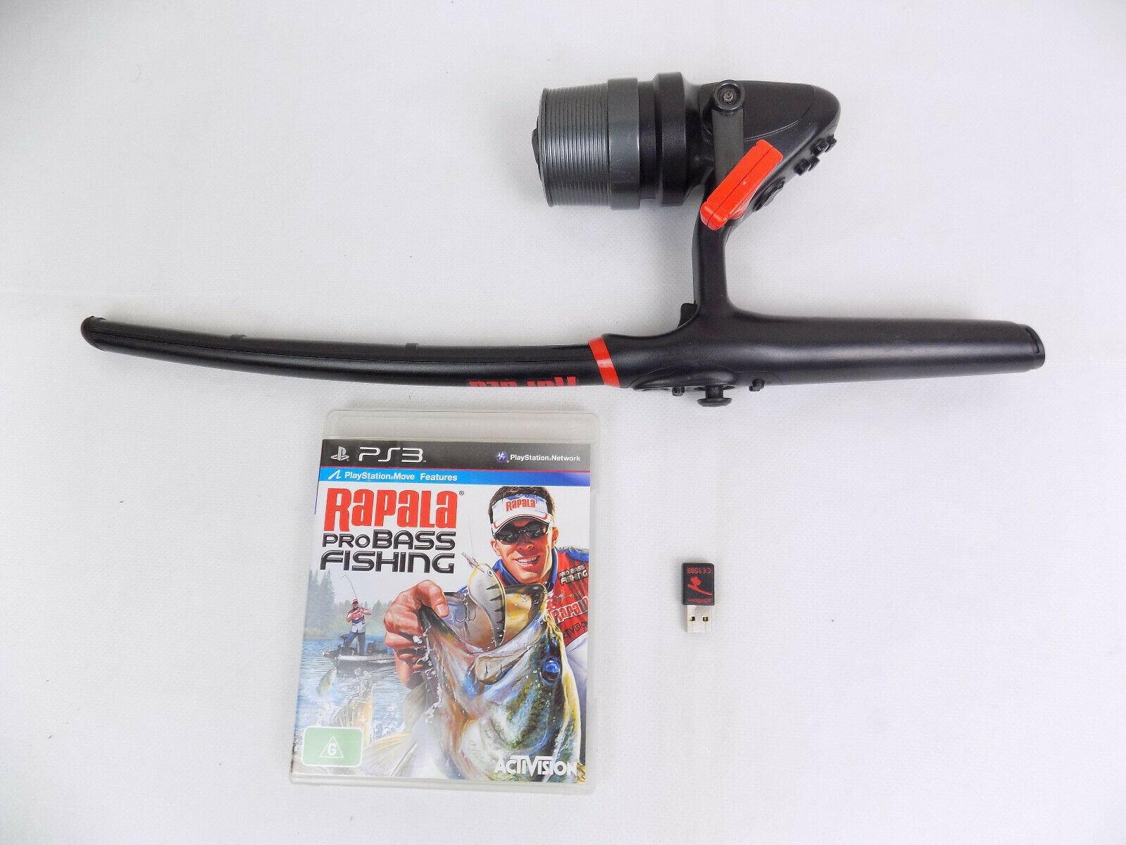 Victor Navarro Remesal 🐢 on X: The rod controller for RAPALA PRO BASS  FISHING. The PS3 and Xbox 360 versions used a dedicated controller and the  Wii one came with an attachment/holder