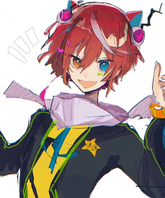 なんだかんだ?の絵描いてるンだな〜 
