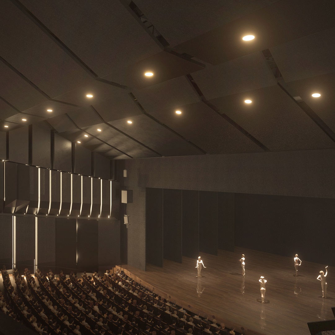 De Theaterzaal wordt een van de parels van Amare. Met een deel van de 1300 zitplaatsen op het balkon voelt de zaal intiemer dan je misschien zou verwachten! Neem alvast een digitaal kijkje in alle zalen: amare.nl/neem-een-kijkje