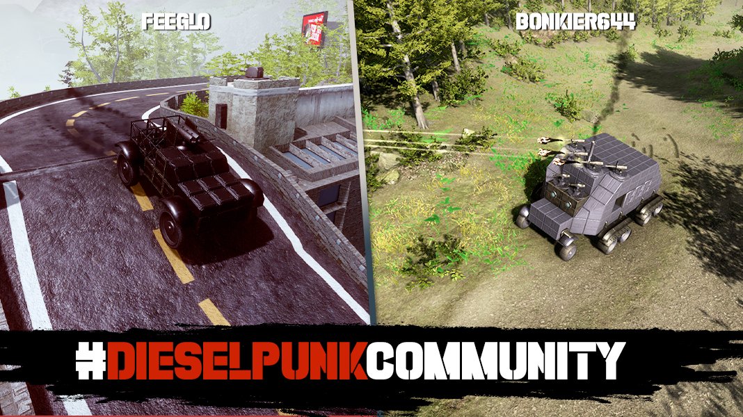 DieselpunkWars's tweet photo. #DieselpunkCommunity

You can prepare vehicles that are massive and fast at the same time.
🎯 Let your imagination flow in #DieselpunkWars: https://t.co/I9ZSF1SuMP

@imagepowerpl @Play_Way #IndieGame #Gaming #Steam #PCGaming https://t.co/odUoKy3eUh