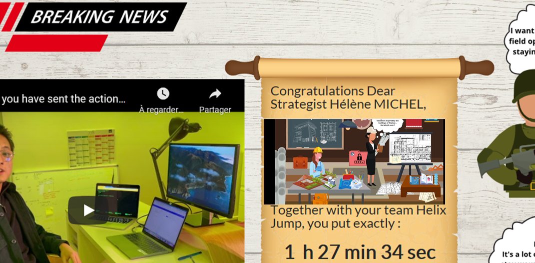 Quand tu fais un escape game en ligne pendant ton cours et que tes étudiants te battent. (presque) Tous. Le séminaire Gamification s'annonce sportif à <a href="/Grenoble_EM/">GEM - Alpine Business School</a> Bravo à escapegameenligne.fr pour cette super expérience de team building !