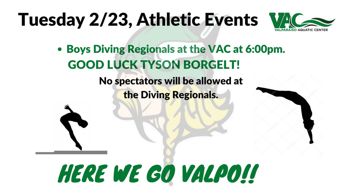Go Tyson!  <a href="/valpoboysswim/">ValpoBoysSwim</a> <a href="/valpohs411/">Viking Info</a> <a href="/valpo_schools/">Valparaiso Community Schools</a>