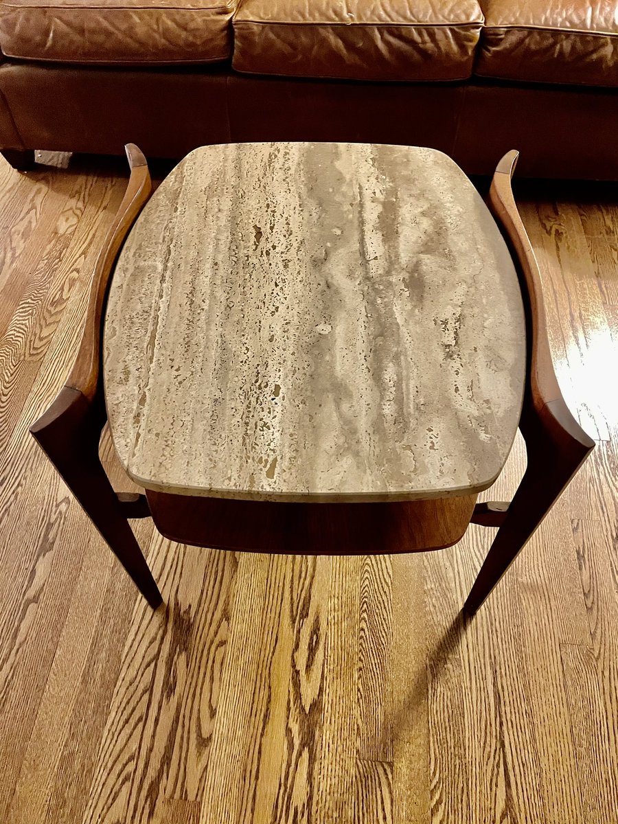 D_StarMagnet33's tweet photo. #MidCenturyModern Side/End Table by #BerthaShaefer.  #AshevilleNC #NYC #Miami #LosAngeles #Dallas #CharlotteNC Help me find a buyer or dealer collector for this awesome table! #Grateful Local Mover in Asheville NC https://t.co/rlMJA0bEZG